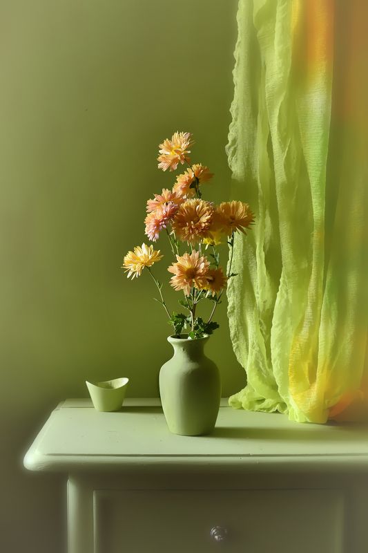 букет,хризантема,интерьер,осень *** фото превью