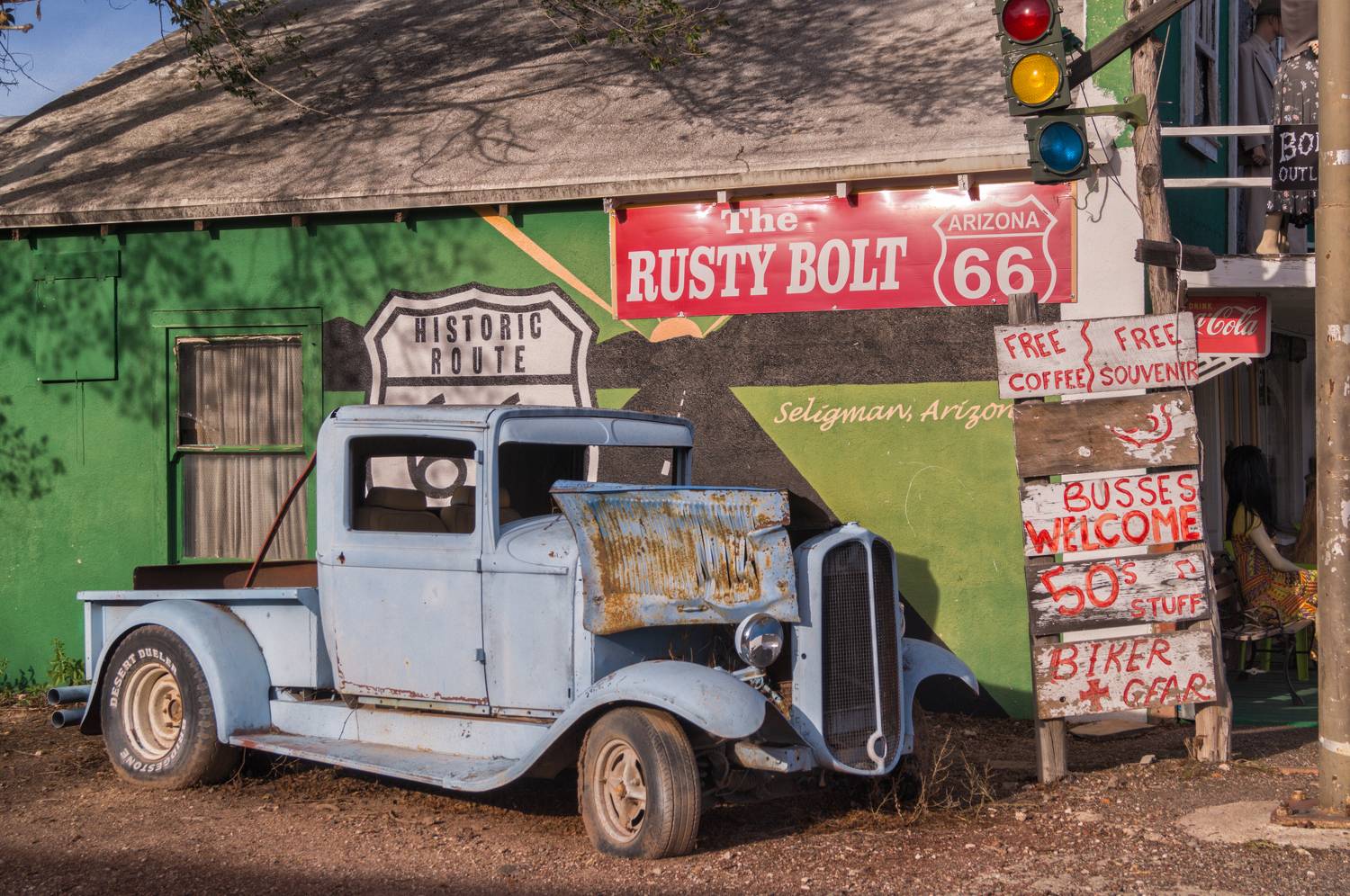 США, Аризона, трасса 66, Лариса Дука