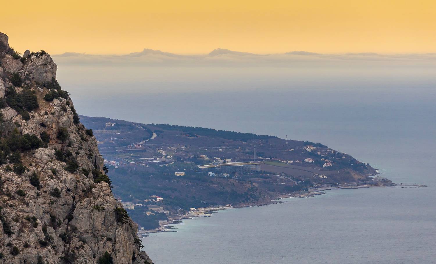 крым, море, форос, облака, скалы, Подосинников Максим