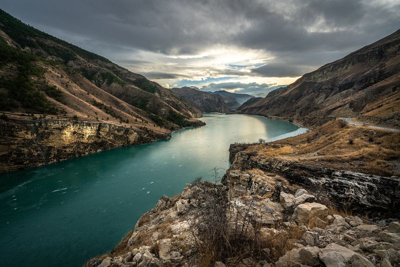 дагестан Гоцатлинское водохранилище. Дагестан фото превью