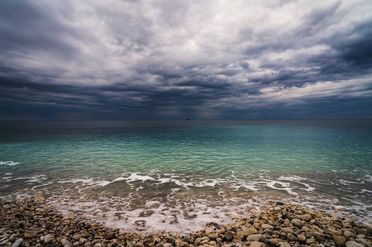 зима, пейзаж, природа, красота природы, пляж, черное море, херсонес таврический, севастополь, россия, Щербак Анатолий