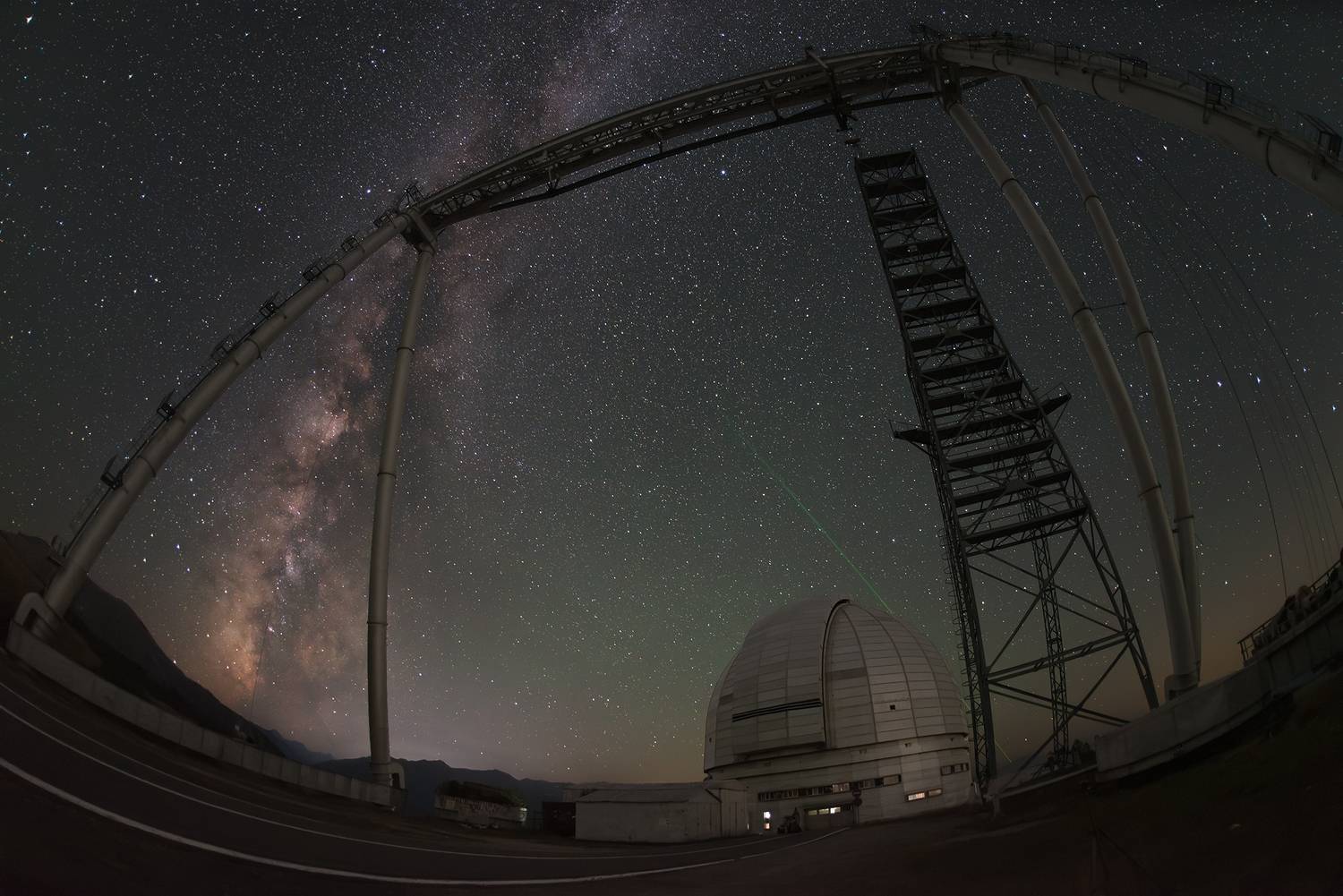 обсерватория, ночь, астрономия, звездное небо, млечный путь, звезды, observatory, night, astronomy, milky way, starry sky, Кудашкина Ксения