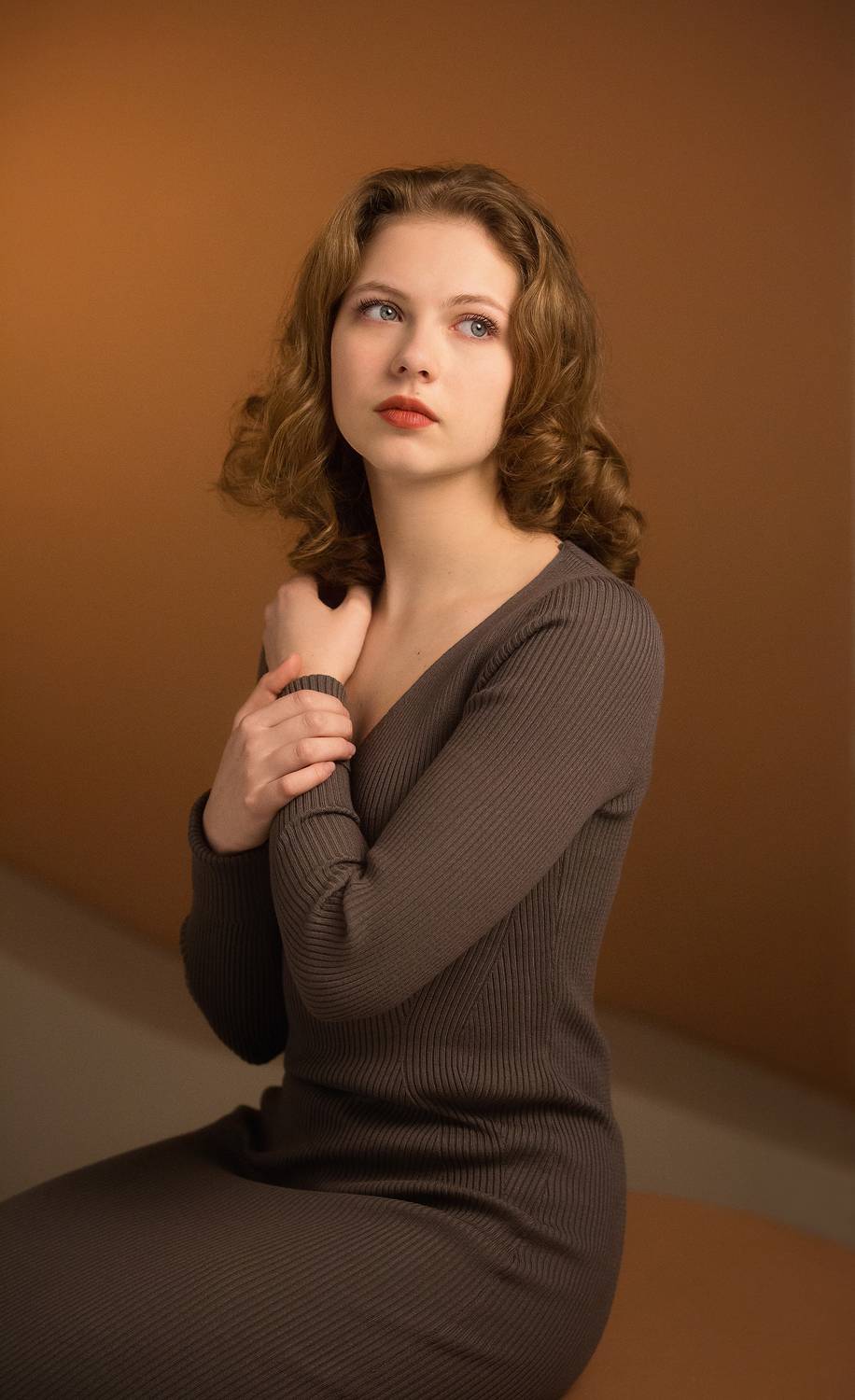 портрет, девушка, Алексей Назаров