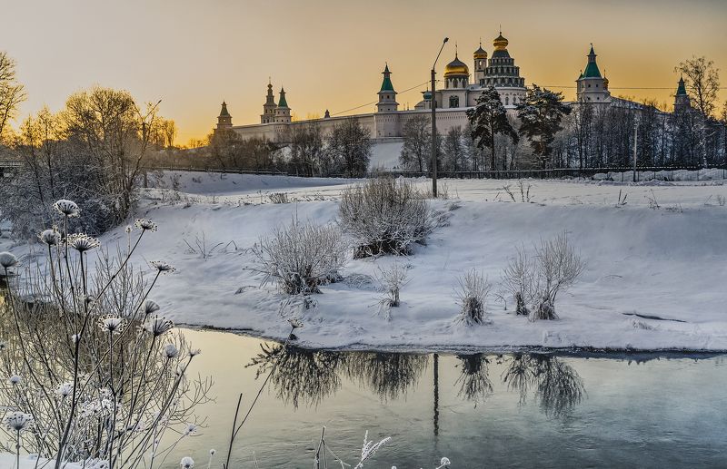 Раннее утро ...Зимние цветы...морозно... фото превью