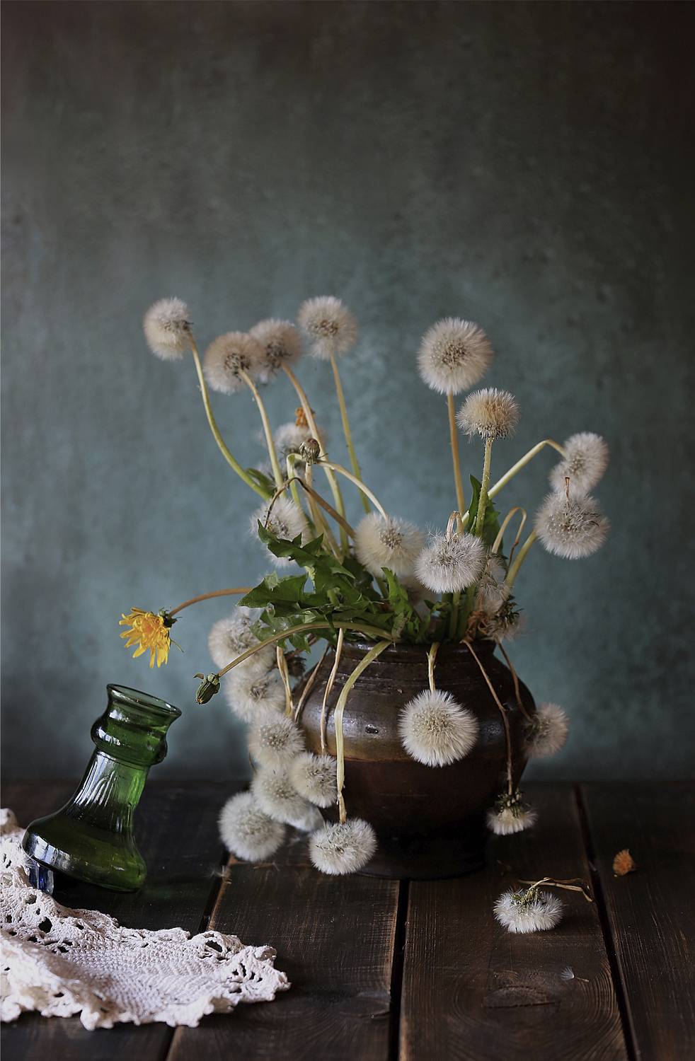 одуванчики, вода, натюрморт, canon5dmark3, Алёна