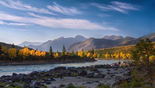 Катунь осенняя