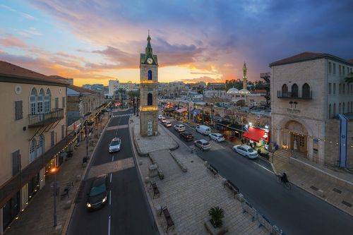 jaffa, clock tower