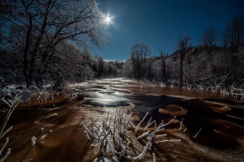 Как засыпает река фото превью