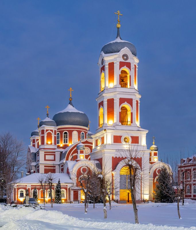 храм, архитектура, новохоперск, город, церковь Собор Воскресения Христова в Новохопёрске фото превью