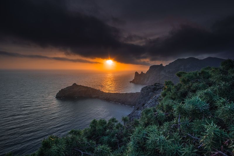 Закат на мысе Капчик фото превью