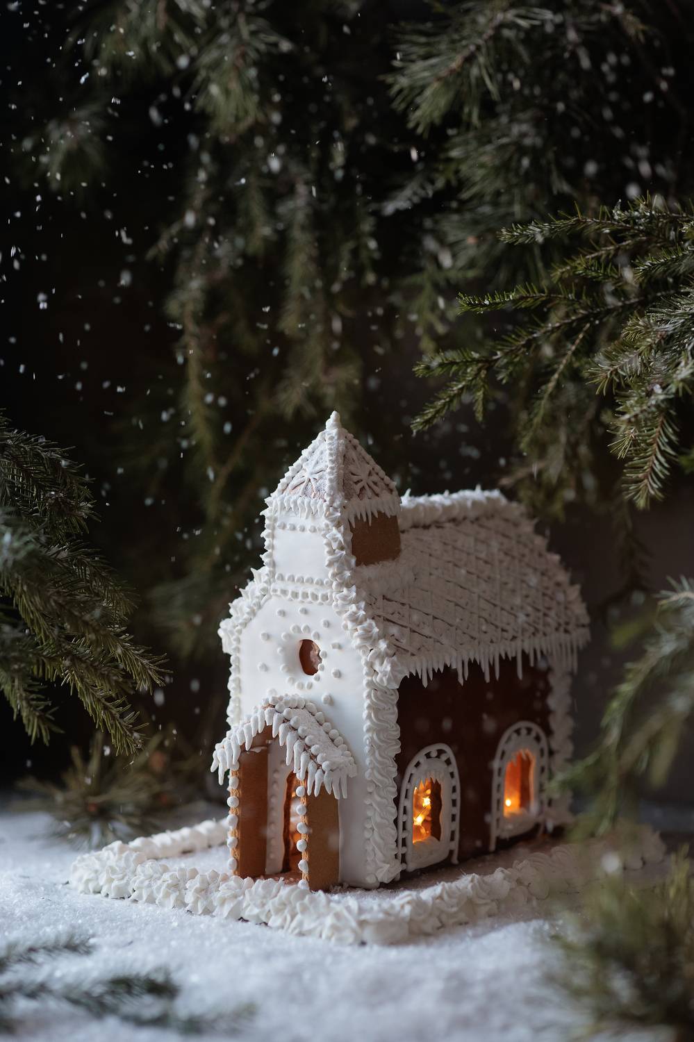 пряничный домик, дом в лесу, имбирный дом, Светлана Ерохина