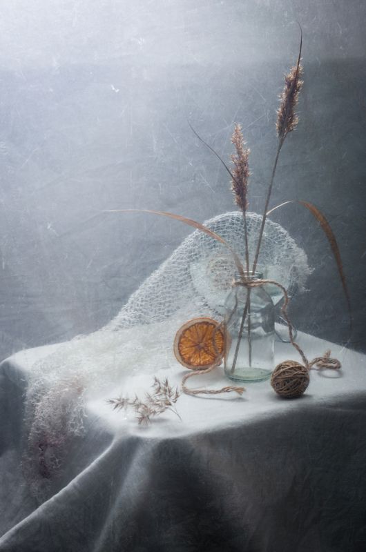 натюрморт, утро, нежность, осень Осенним утром фото превью