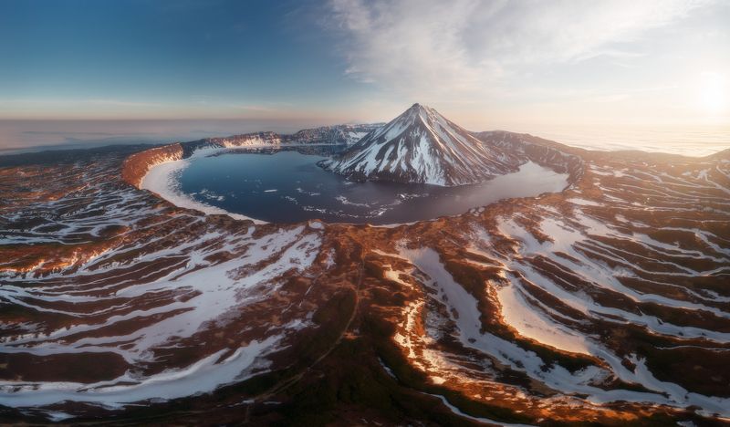Онекотан, озеро Кольцевое фото превью
