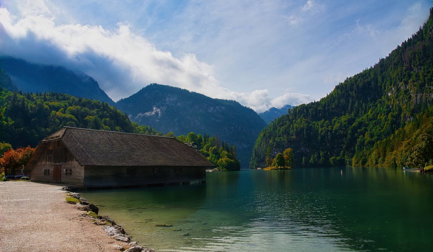 k&ouml;nigsee,ramsau,hintersee,рамзау,альпы,ватцман,watzman,горы,бавария,мария герн,озеро,  VIktor