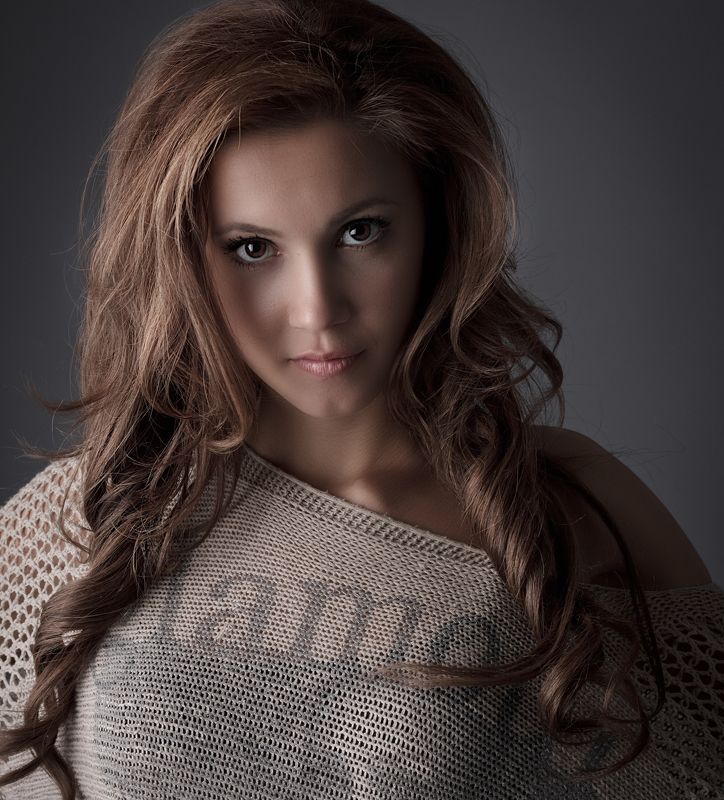 Красота портрет девушка девушки глаза шатенка Марина фото превью