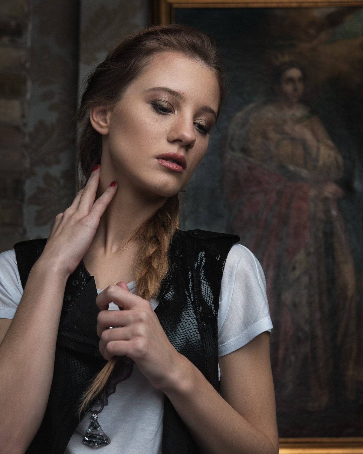 jeanne d'arc, portrait, Aurimas Valevičius