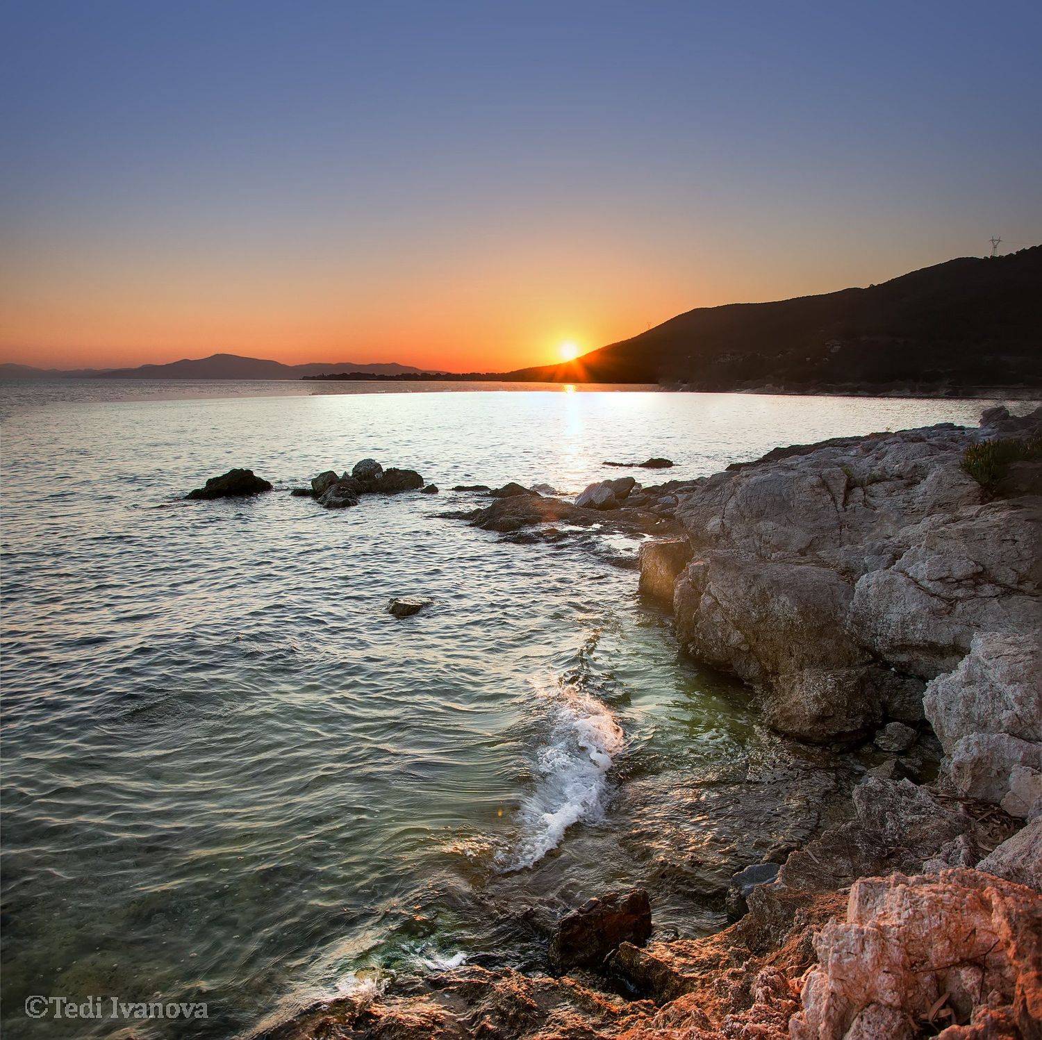 sunset, sea , Teodora Ivanova