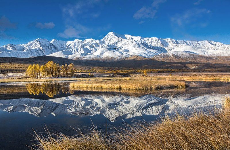 Алтай, Джангысколь, осень Звенящая тишина фото превью
