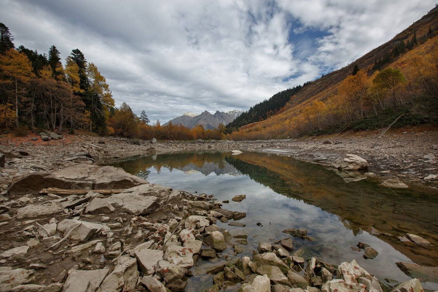 Бадукские озера, Горы, Кчр, Озеро, Теберда, Коркин Вадим