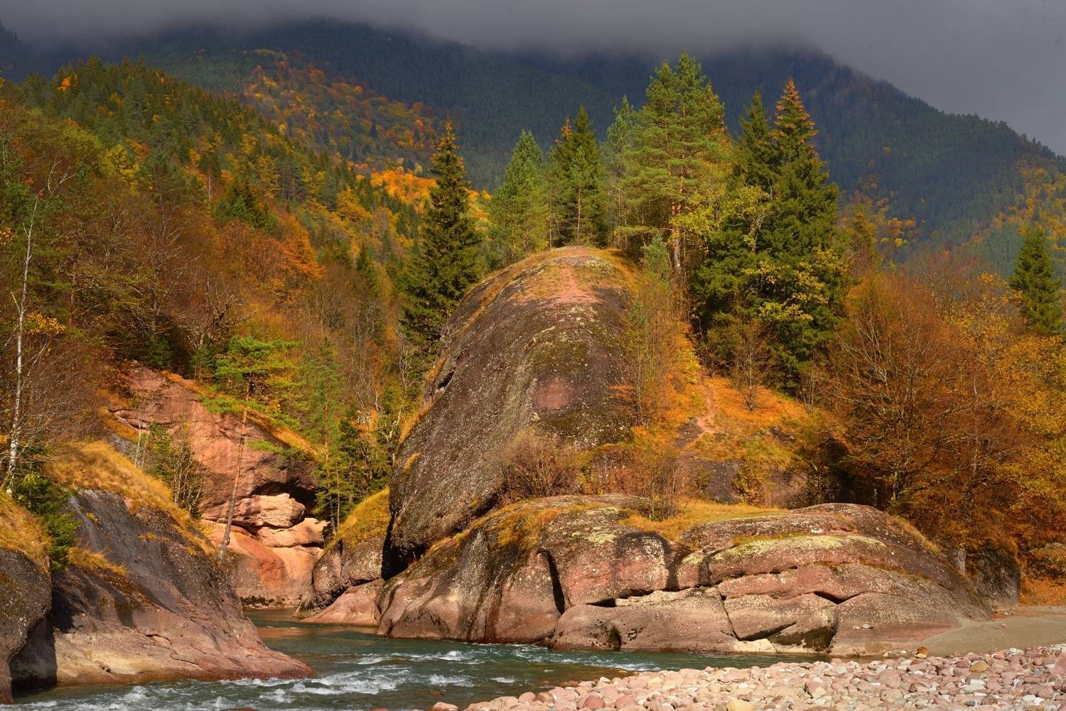 горы осень рожкао, Александр Жарников