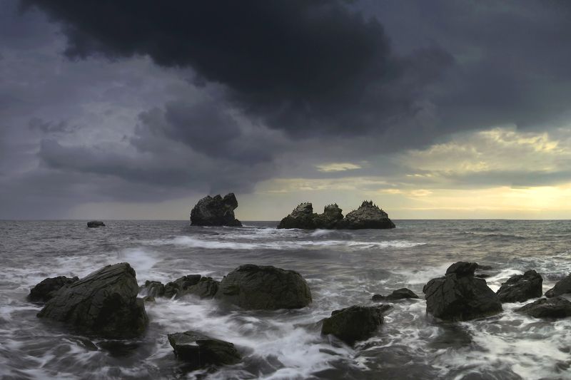 крым Скалы Монах и Три сестры фото превью