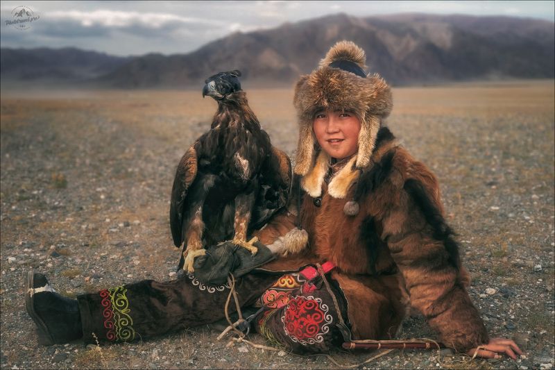 монголия, фототур в монголию, golden eagle festival, кочевники, golden eagle, беркут, беркутчи, фототур на алтай и в монголию, осенний фототур на алтай Детство - это маленькая жизнь .. фото превью