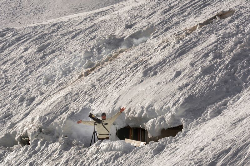 altitude, winter, snow, mountain, fagaras mountain, romania, landscape High altitude фото превью