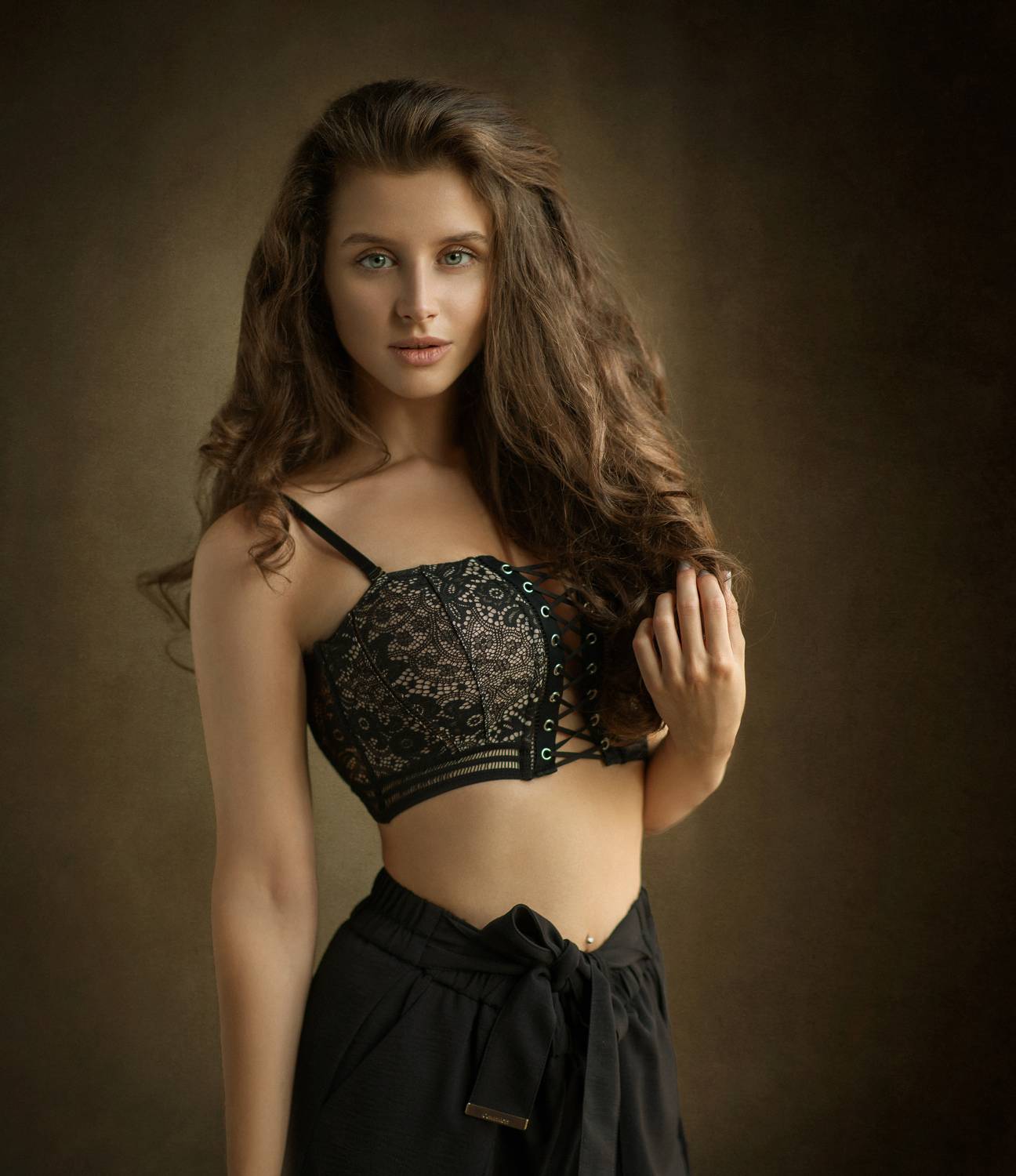 girl, model,hot, studio, portrait, black, light, young, Максимов Станислав