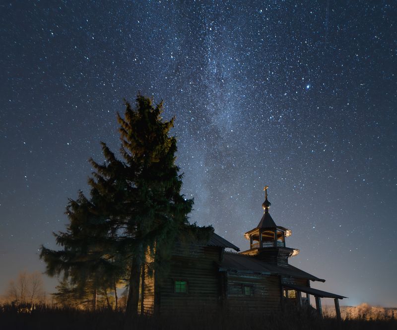 Звездное небо Карелии фото превью
