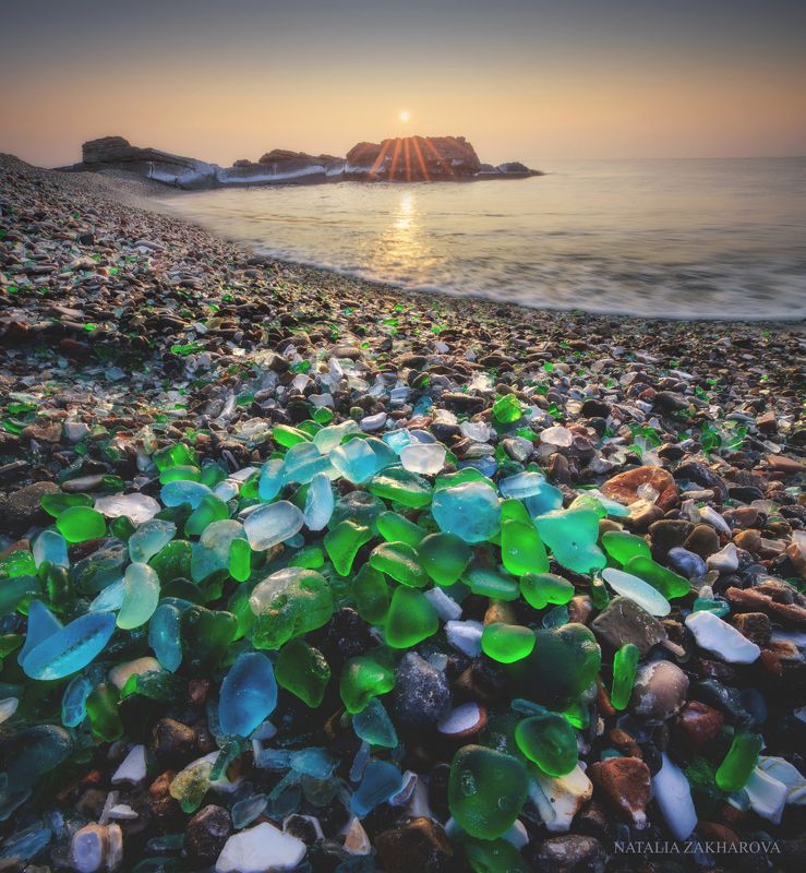 приморье, владивосток, приморский край, vdk, стеклянный пляж, стеклянуха, стекляшка Леденцы фото превью