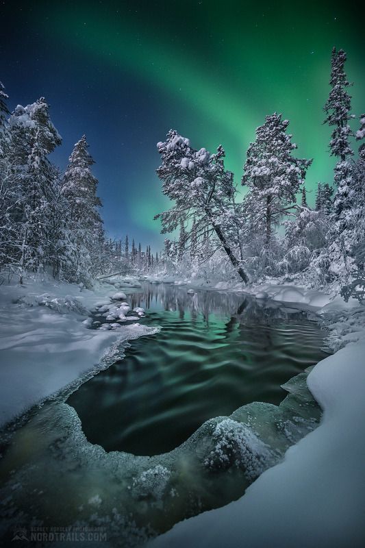 север, мурманск, териберка, хибины, рыбачий, кандалакша, северное сияние, фототур Кольское кривозеркалье фото превью