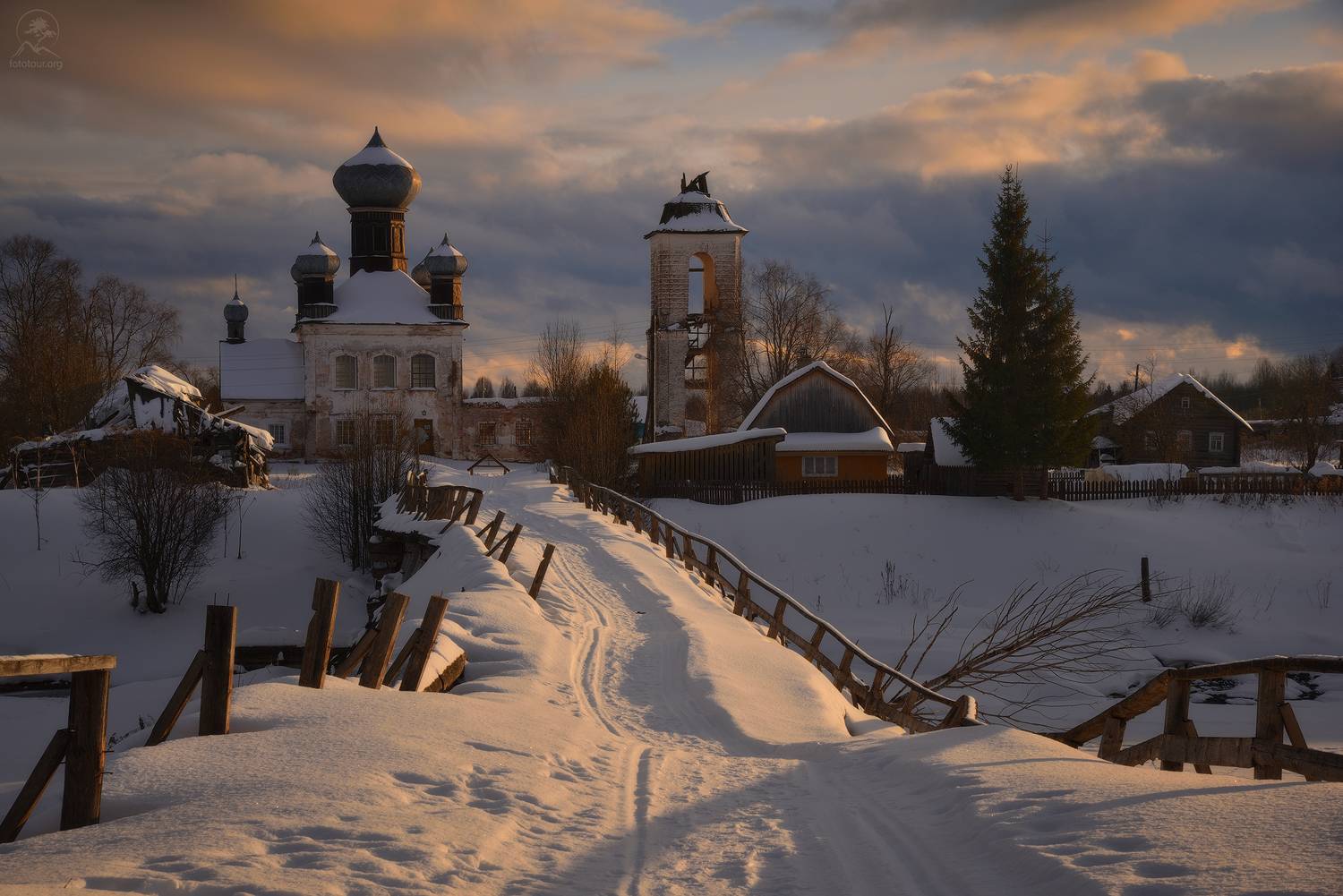 кенозерье, национальный парк, зима, фототуры по россии, русь, деревни, реки, храм, часовня,, Гордиенко Анатолий