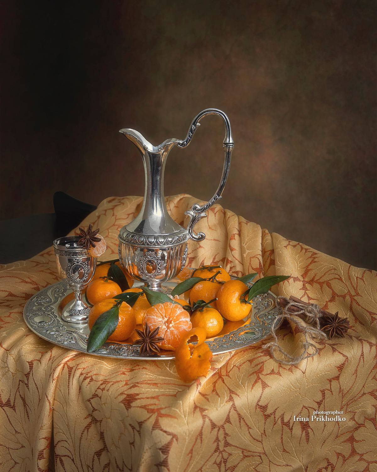 натюрморт, фрукты. мандарины, Приходько Ирина