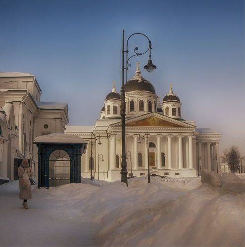 Снежная зима