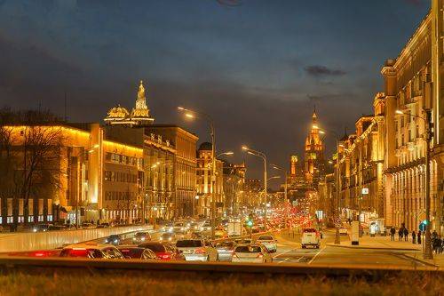 Вечерняя Москва , Садовое кольцо