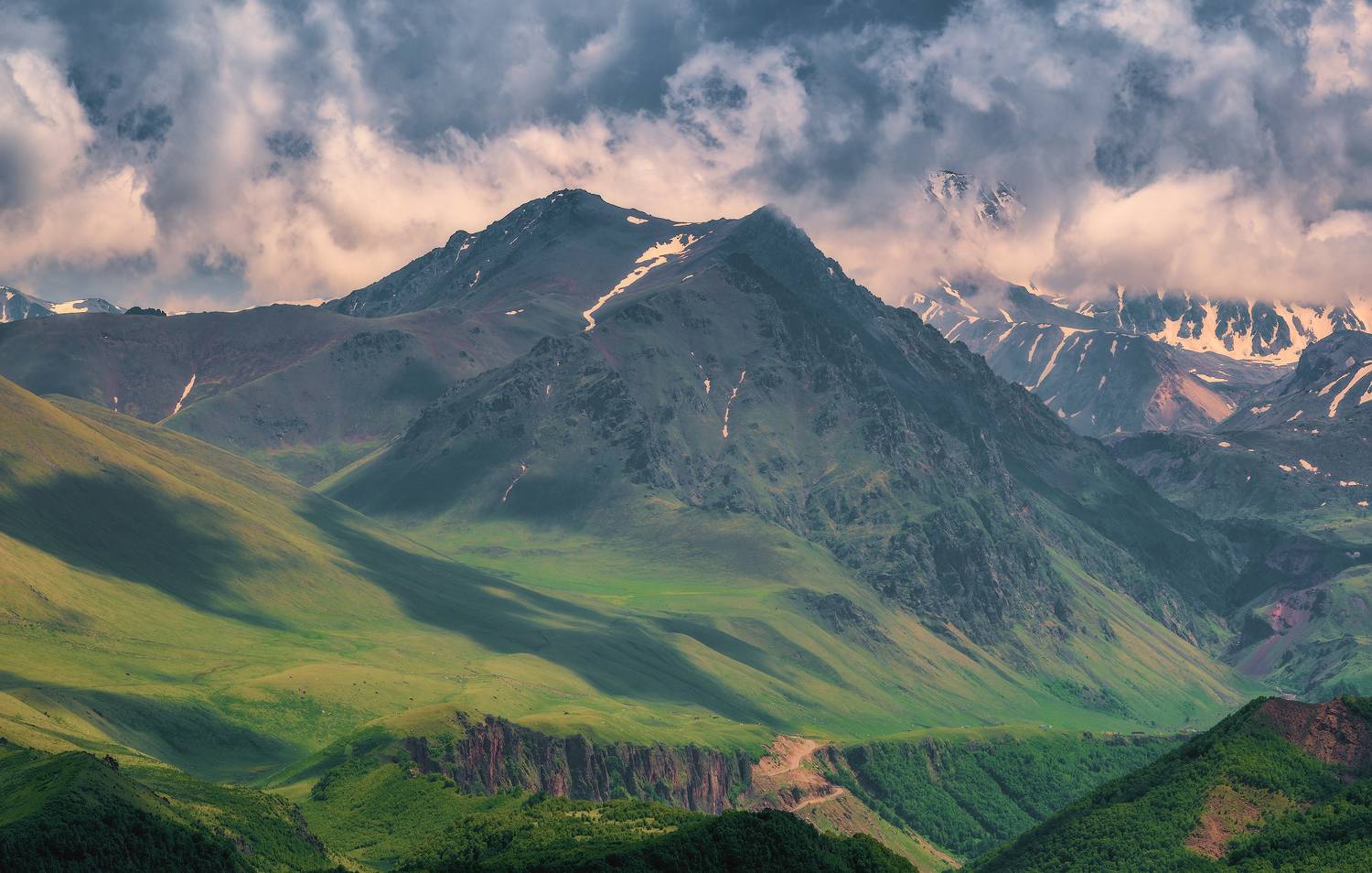 кавказ, горы, пейзаж, Левыкин Виталий