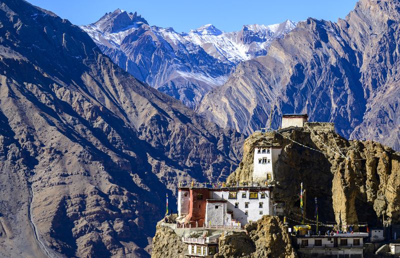 Монастырь Дханкар Гомпа фото превью