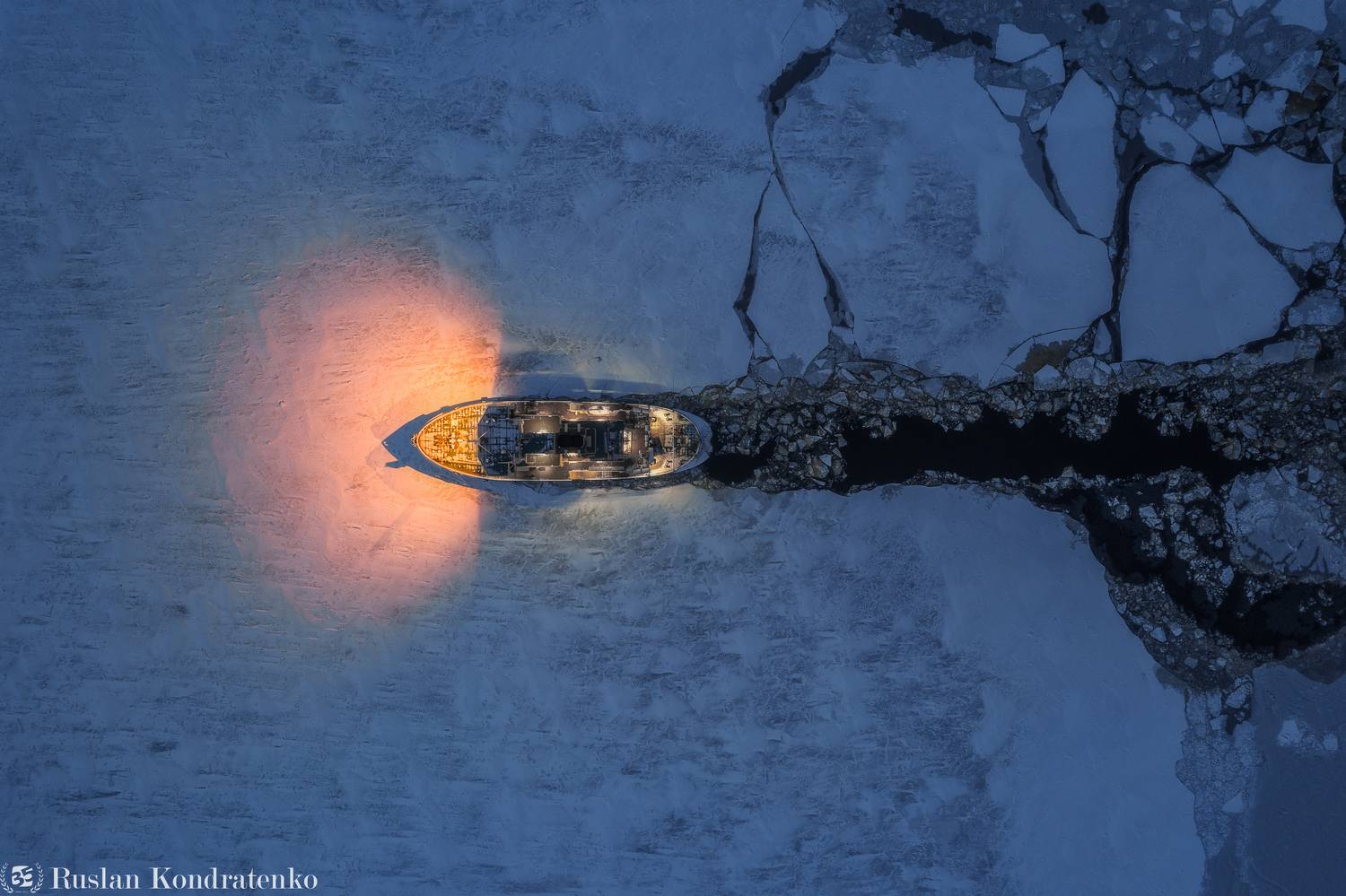 ледокол, topdown, аэрофото, аэрофотография, капитан косолапов, кронштадт, санкт-петербург, Кондратенко Руслан