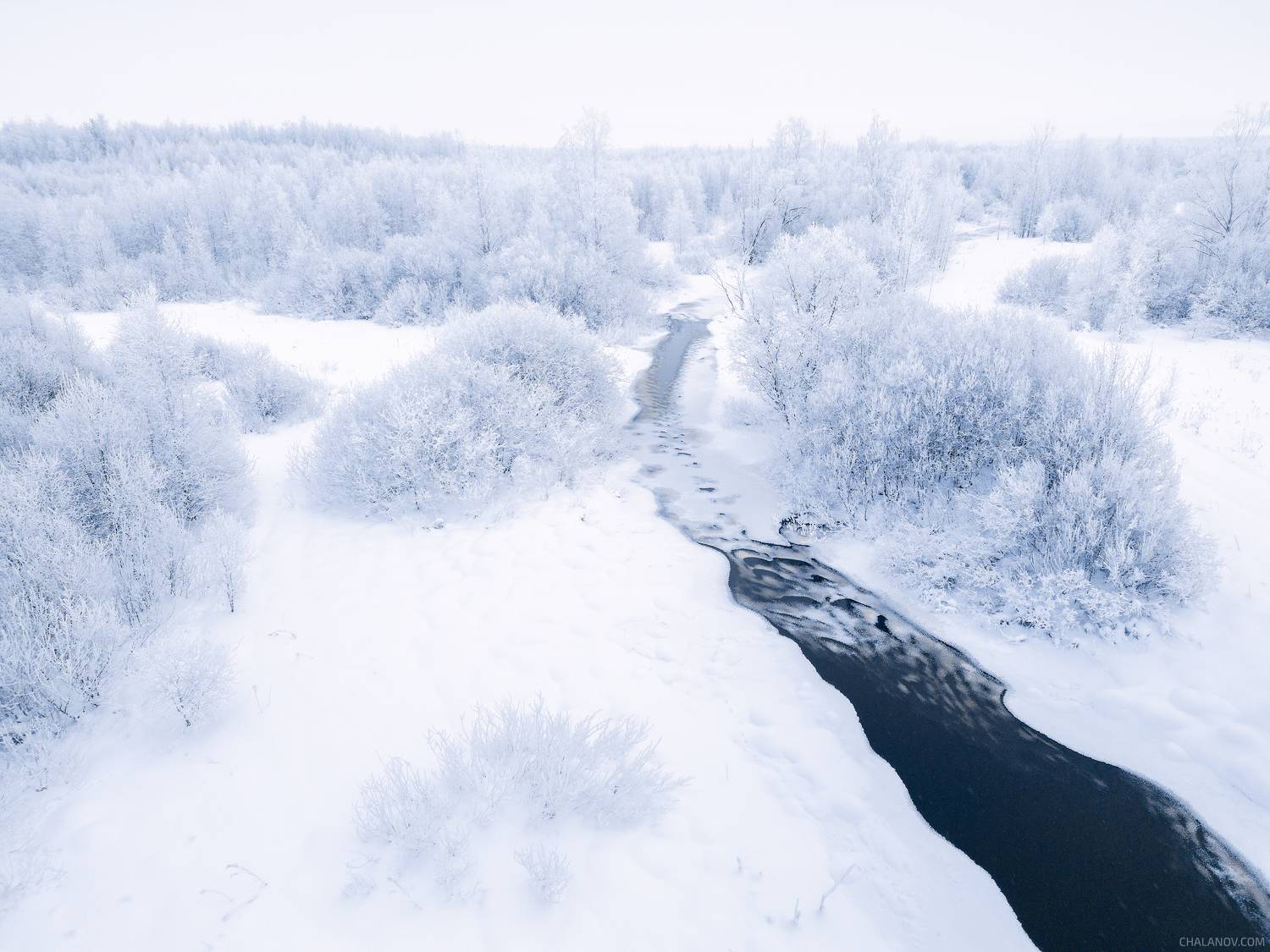 пейзаж, зима, снег, лес, деревья, landscape, woodland, winter, snow, sunset, мороз, коми, закат, frozen, komi, иней, дрон, аэрофотография, drone, Чаланов Иван