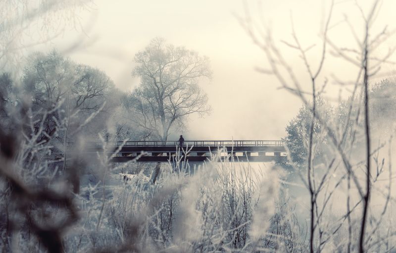 Морозное утро в Истре фото превью