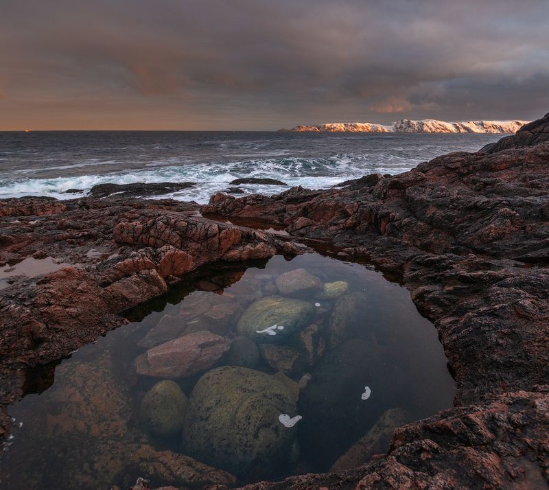 север, кольский, заполярье, баренцево море,териберка, *** фото превью