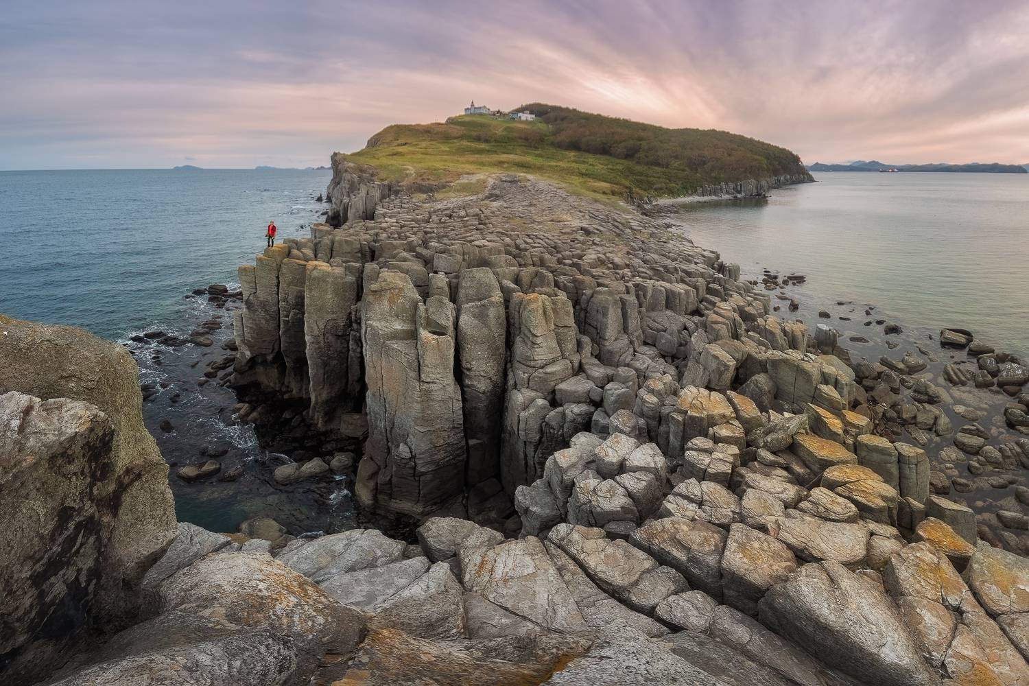 приморье, приморский край, пейзаж, море, японское море, мыс Брюса, Константин Маланин