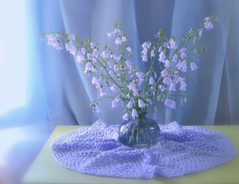 колокольчик,цвет,ваза,букет,цветы,инаида *** фото превью