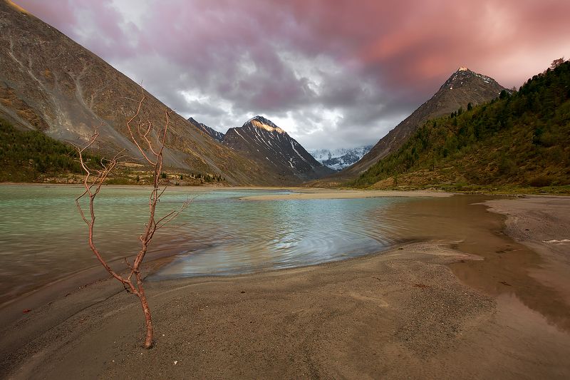 аккем, аккемское озеро, алтай, белуха, республика алтай, горы Аккем фото превью