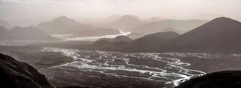 Две реки и тональная перспектива фото превью