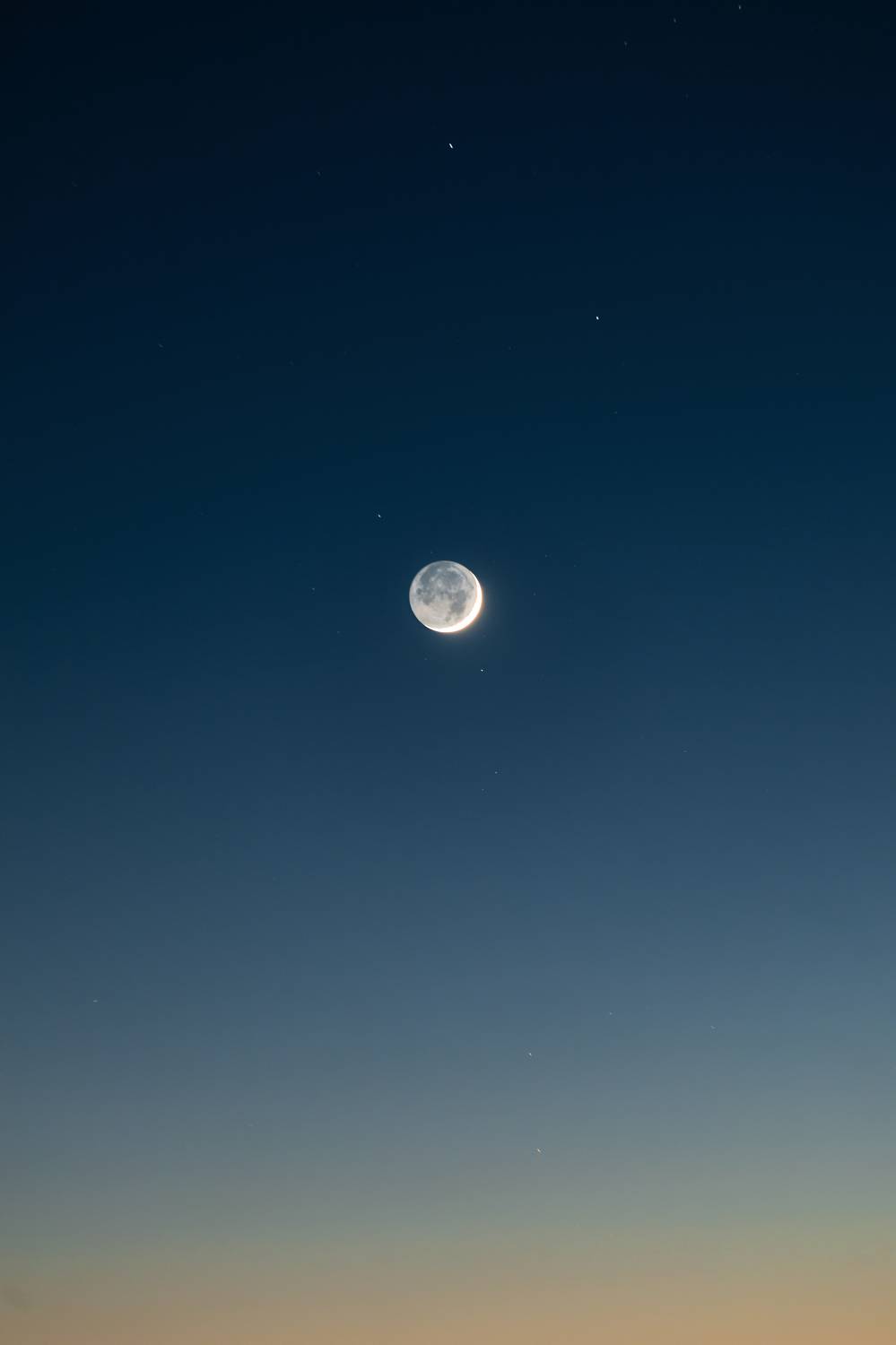 луна, звезды, ночное небо, астрофотография, астрономия, Влад Рябинин