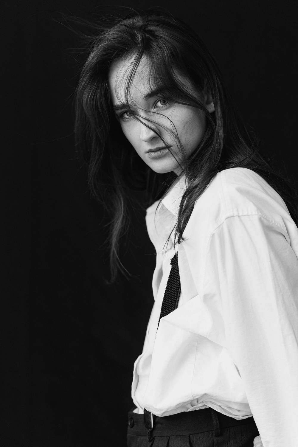 portrait, bnw, girl, woman, beautiful, canon, tamron, 70-200mm, Ковалев Иван