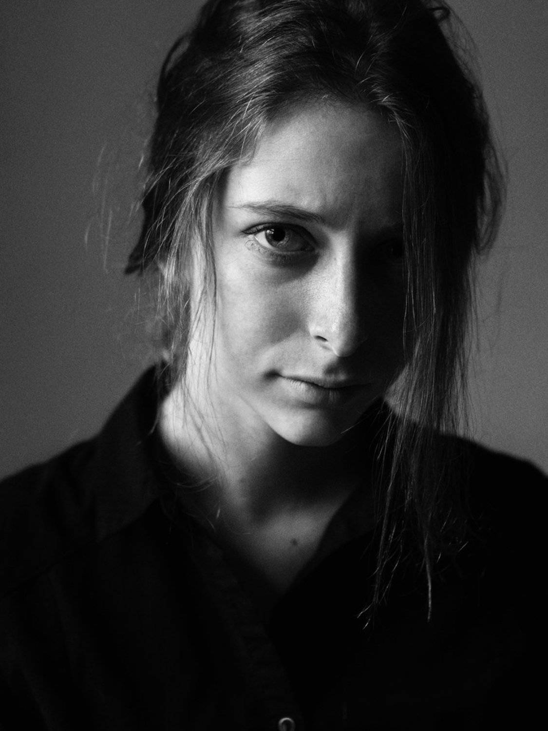 #portrait, #girl, #model, #fashion, #face, #чб, Александр Катихин