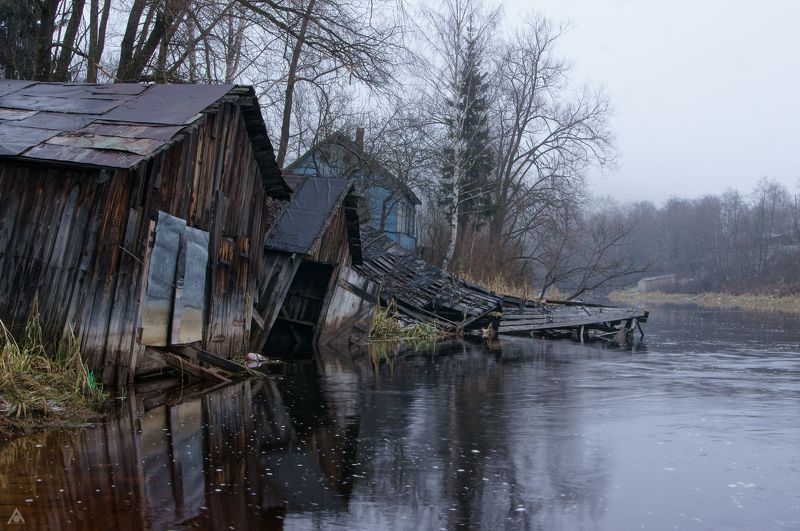 река, Тохма, Хелюля, Сортавала Просроченная осень фото превью