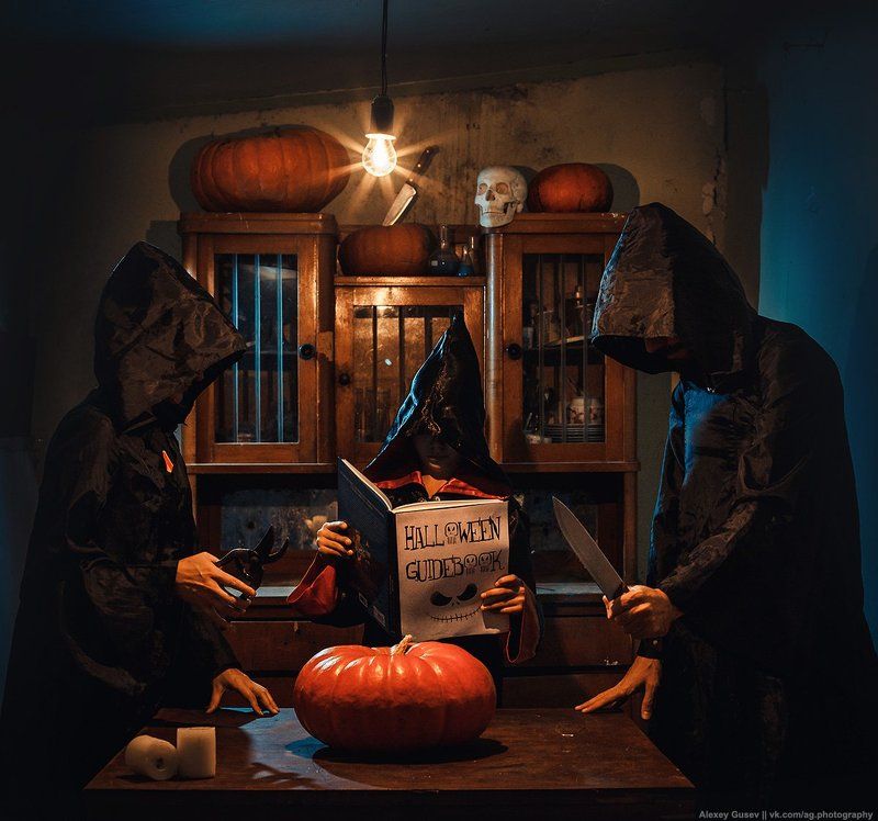 halloween,boo,scary,pumpkin,dark Halloween guidebook фото превью